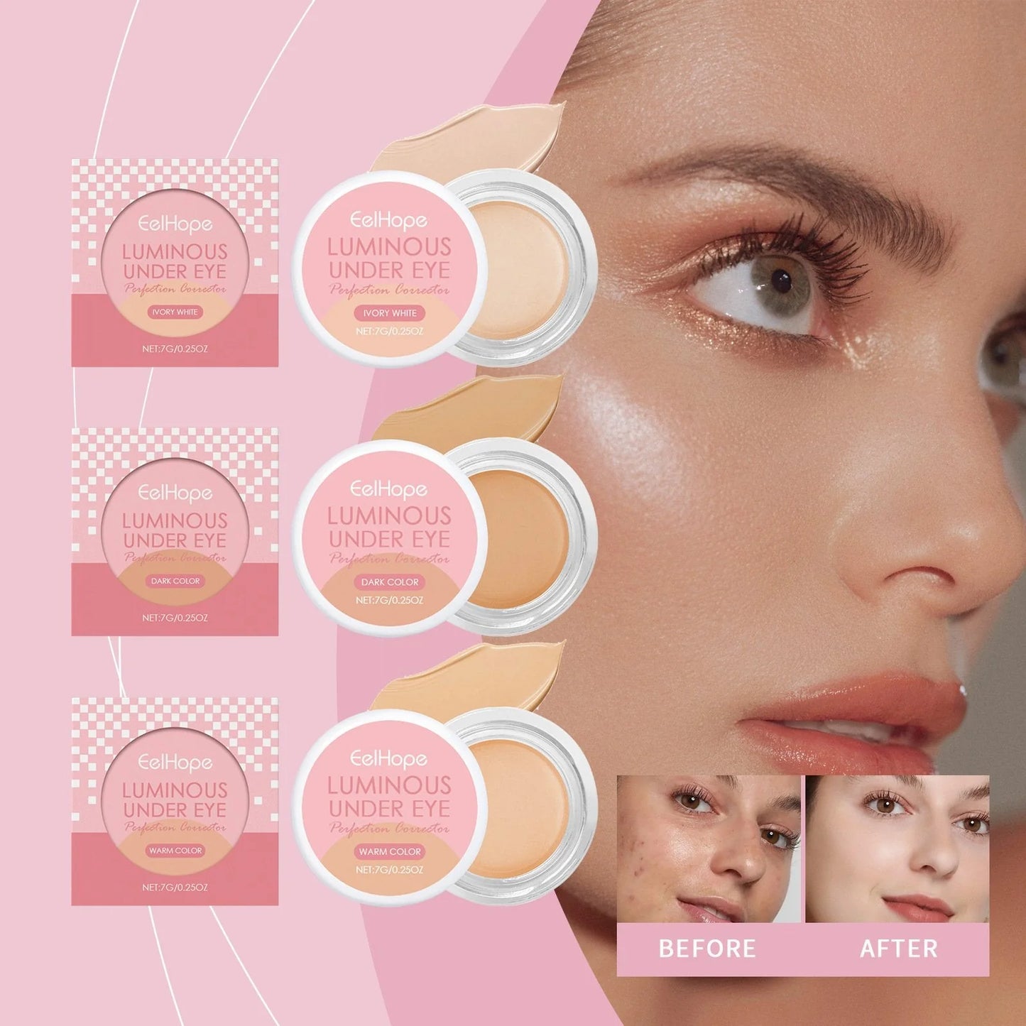 š„ Buy 1 Get 1 FreeāØUnder Eye Brightener, Brightening Cream Concealer