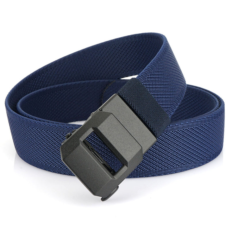 Automatic Buckle Stretch Nylon Belt For Men