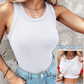 💖LAST DAY SPECIAL SALE💖Ribbed Stretchy Tank Top with Shelf Bra
