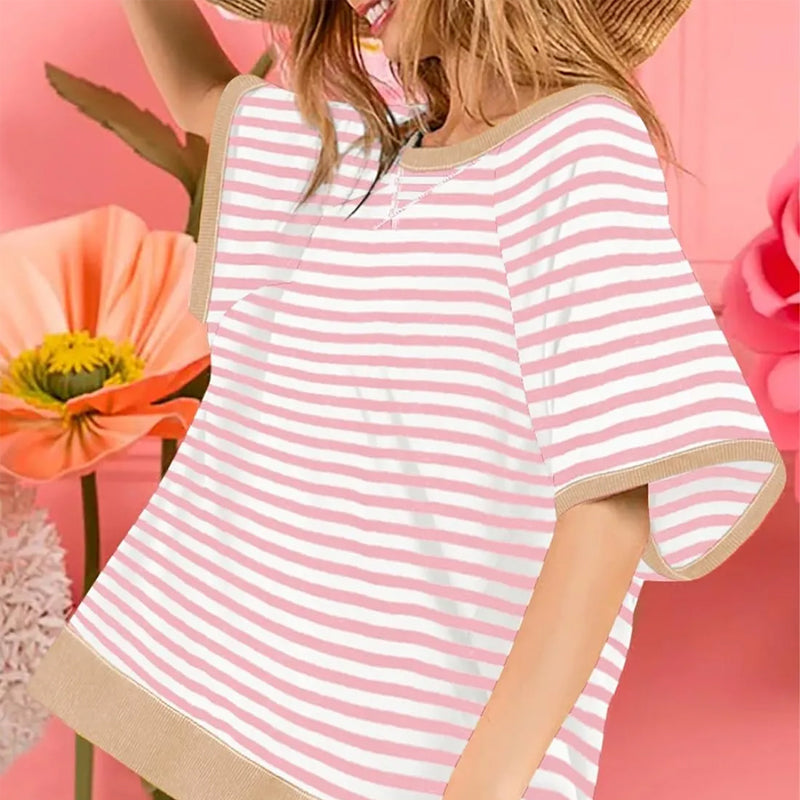 Women's Oversize Striped T-Shirts