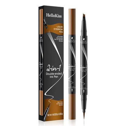 Buy 1 Get 1 Free  🎊🎁2-In-1 Waterproof Long-Lasting Eyebrow Pen