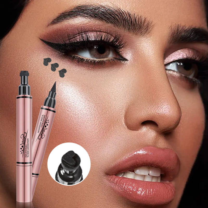 Double Sided Stars Stamp Eyeliner Pen