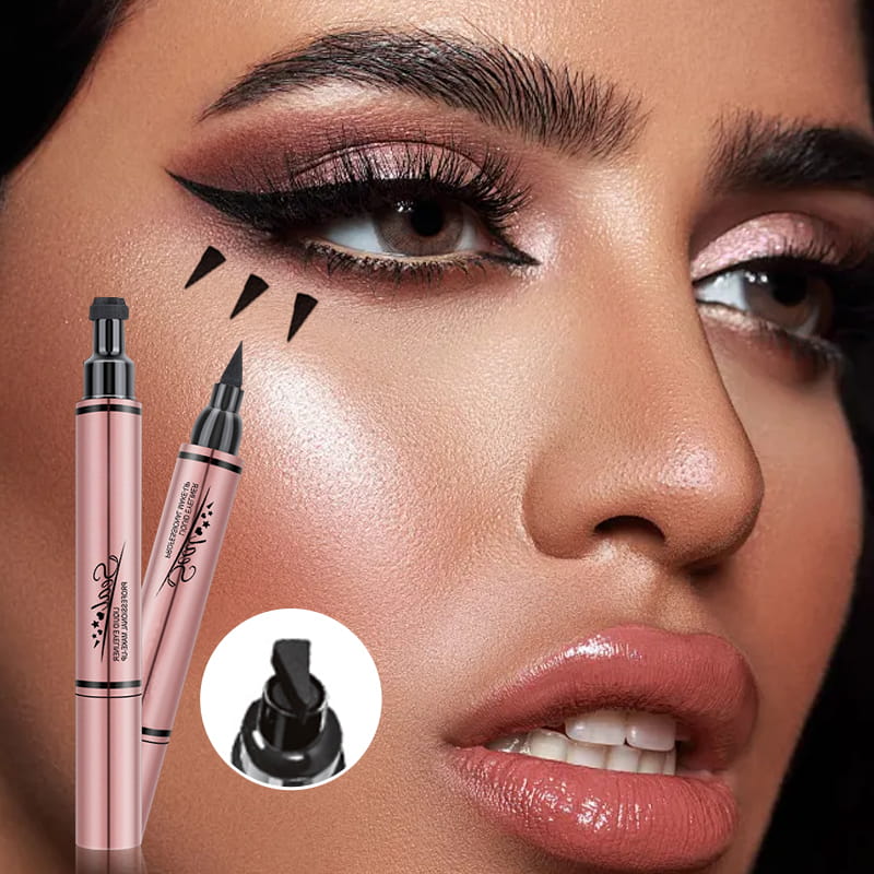 Double Sided Stars Stamp Eyeliner Pen