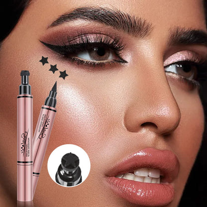 Double Sided Stars Stamp Eyeliner Pen