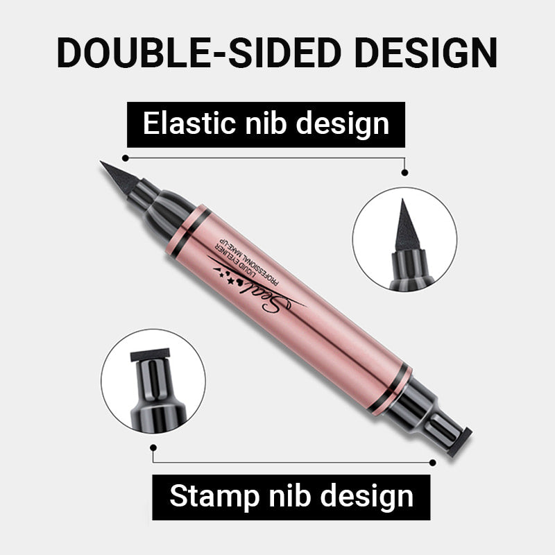 Double Sided Stars Stamp Eyeliner Pen