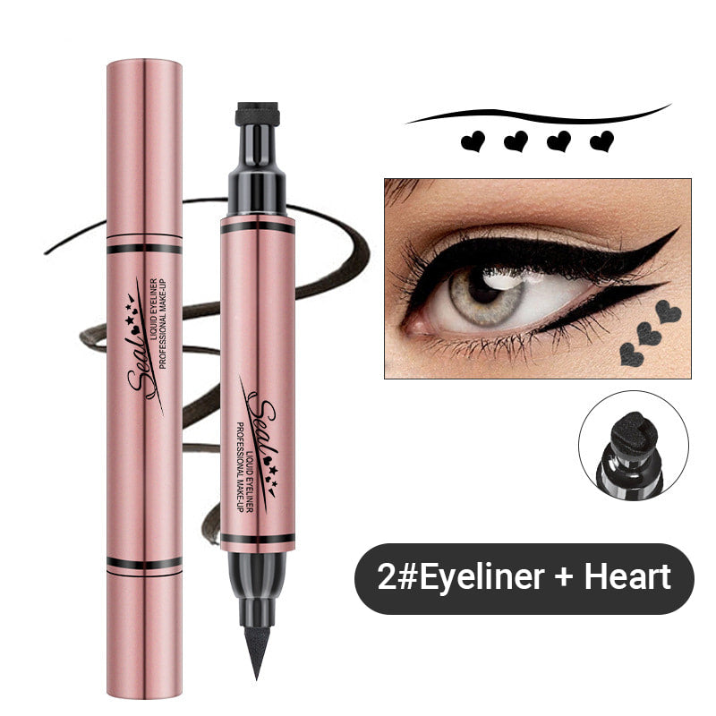 Double Sided Stars Stamp Eyeliner Pen