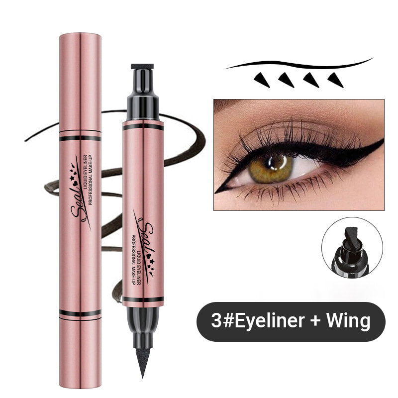 Double Sided Stars Stamp Eyeliner Pen