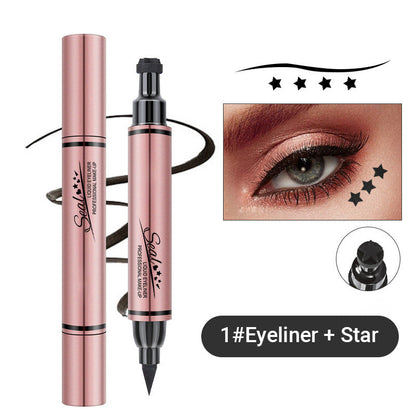 Double Sided Stars Stamp Eyeliner Pen