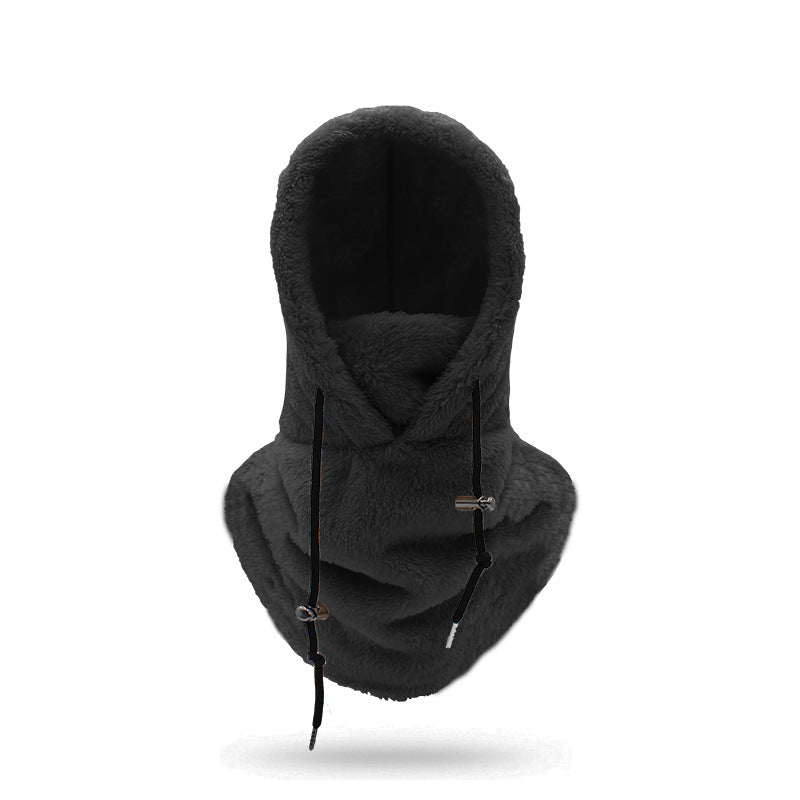 Unisex Warm Ski Hooded Scarf