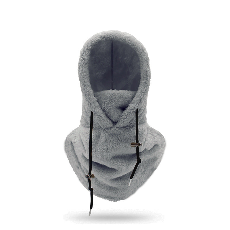 Unisex Warm Ski Hooded Scarf