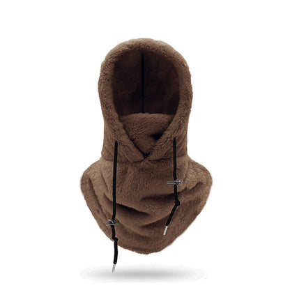 Unisex Warm Ski Hooded Scarf