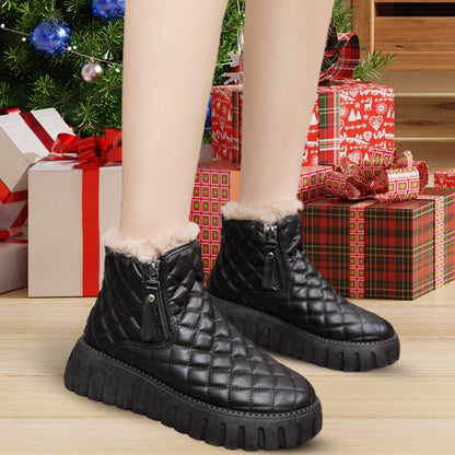 Women's Winter Fleece Warm Boots