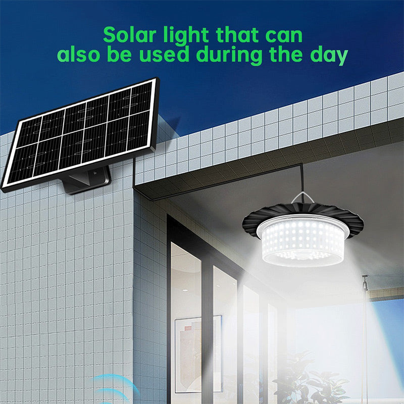 Adjustable and Waterproof Solar Pendant Light Set