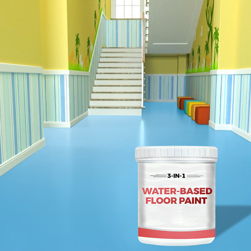 👍👍3-in-1 Water-Based Floor Paint
