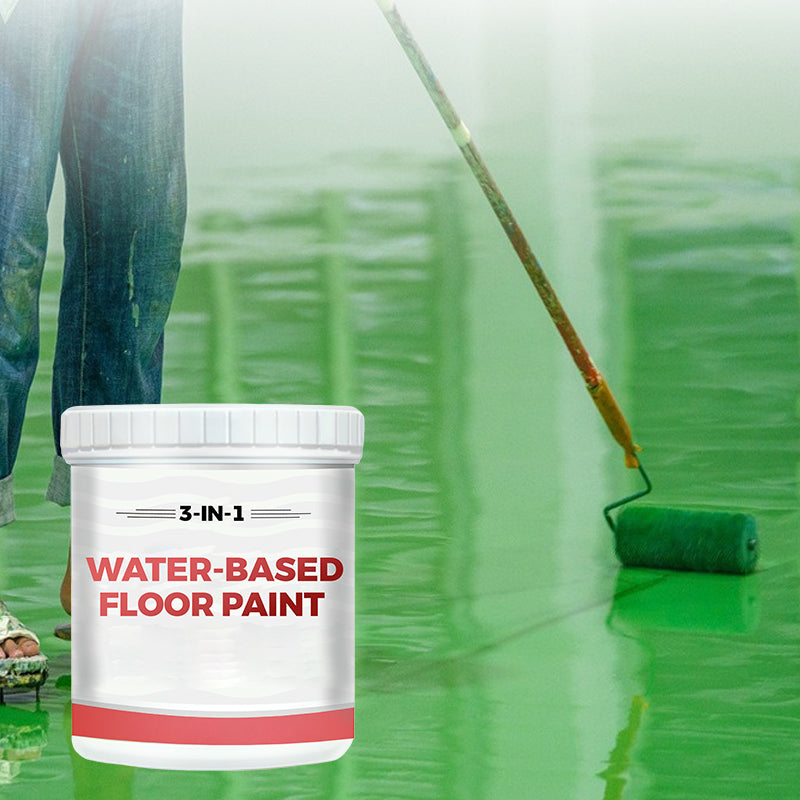 👍👍3-in-1 Water-Based Floor Paint