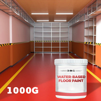 👍👍3-in-1 Water-Based Floor Paint