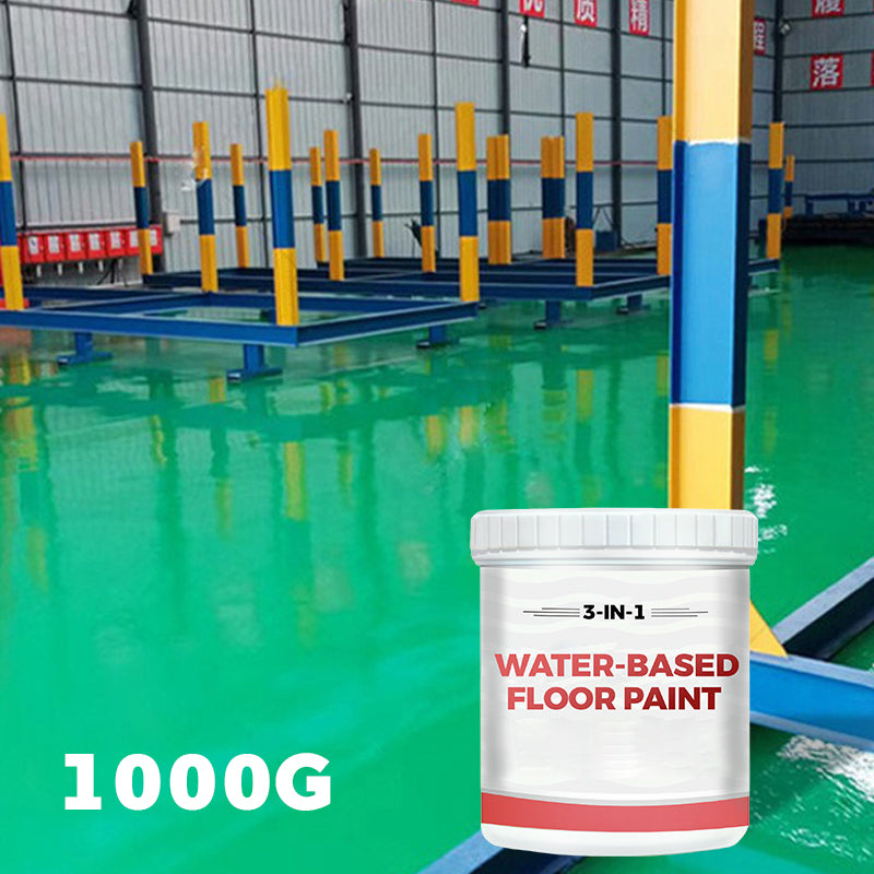 👍👍3-in-1 Water-Based Floor Paint