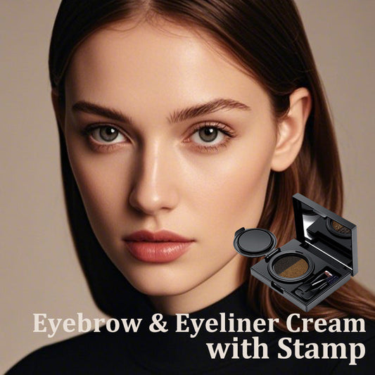 Eyebrow & Eyeliner Cream with Stamp—— 50% Off! While Stocks Last!⏳